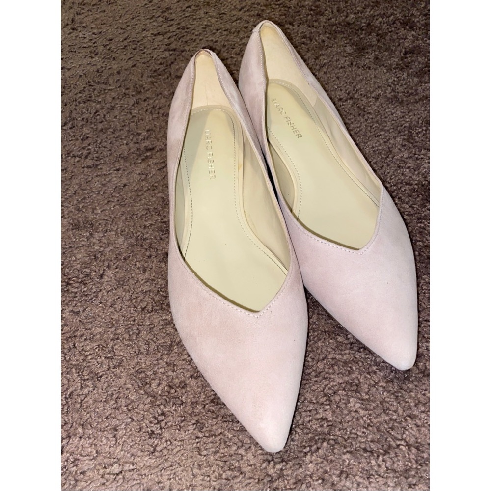 Marc Fisher Light Pink Flats